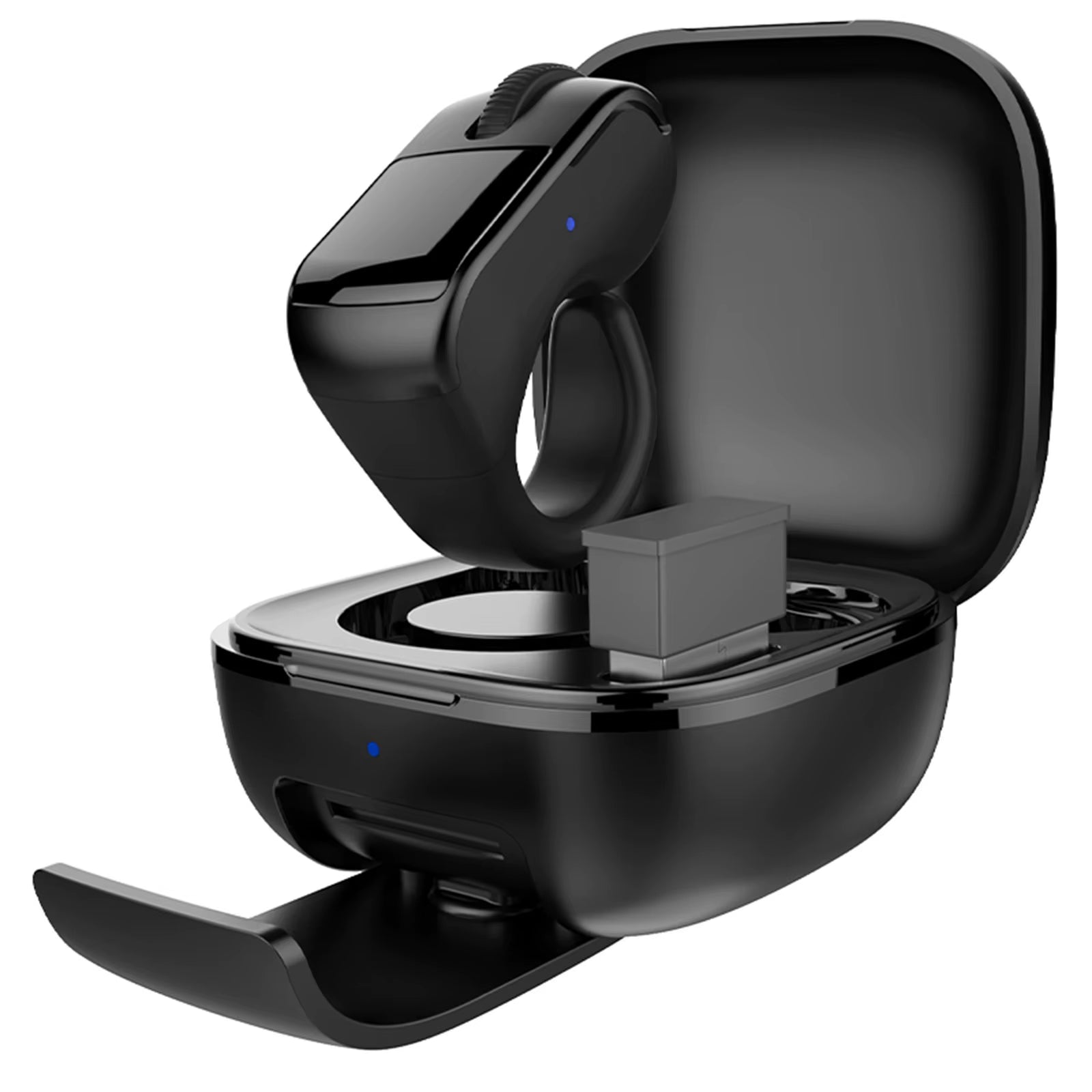 BT Air Finger Ring Mouse with a Touchpad Wireless Scroller Page Turner 2.4G Scrolling Ring for Iphone Ipad Android Ebook Reading