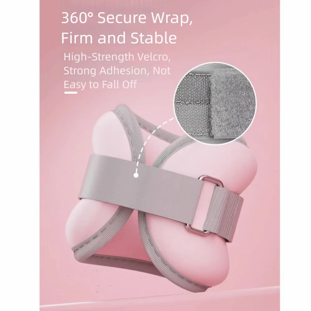 Breathable Weighted Sandbag Soft Sand Adjustable Straps Adjustable Leg Band 360° Wrapping Portable Wrist Ankle Weights Running