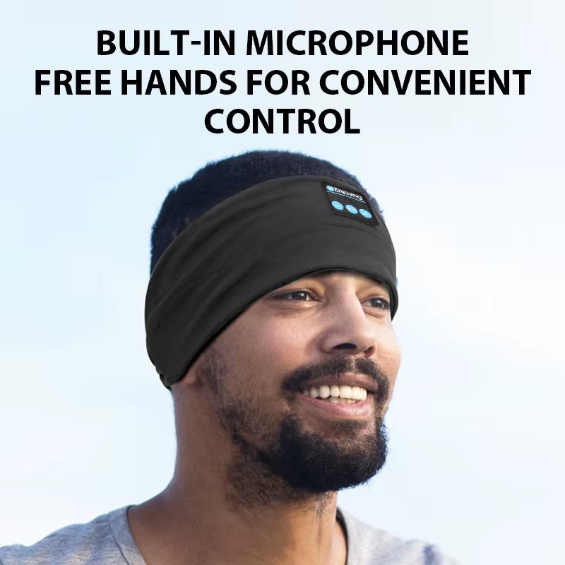 Fone Bluetooth Earphones Sports Sleeping Headband Elastic Wireless Headphones Music Eye Mask Wireless Bluetooth Headset Headband