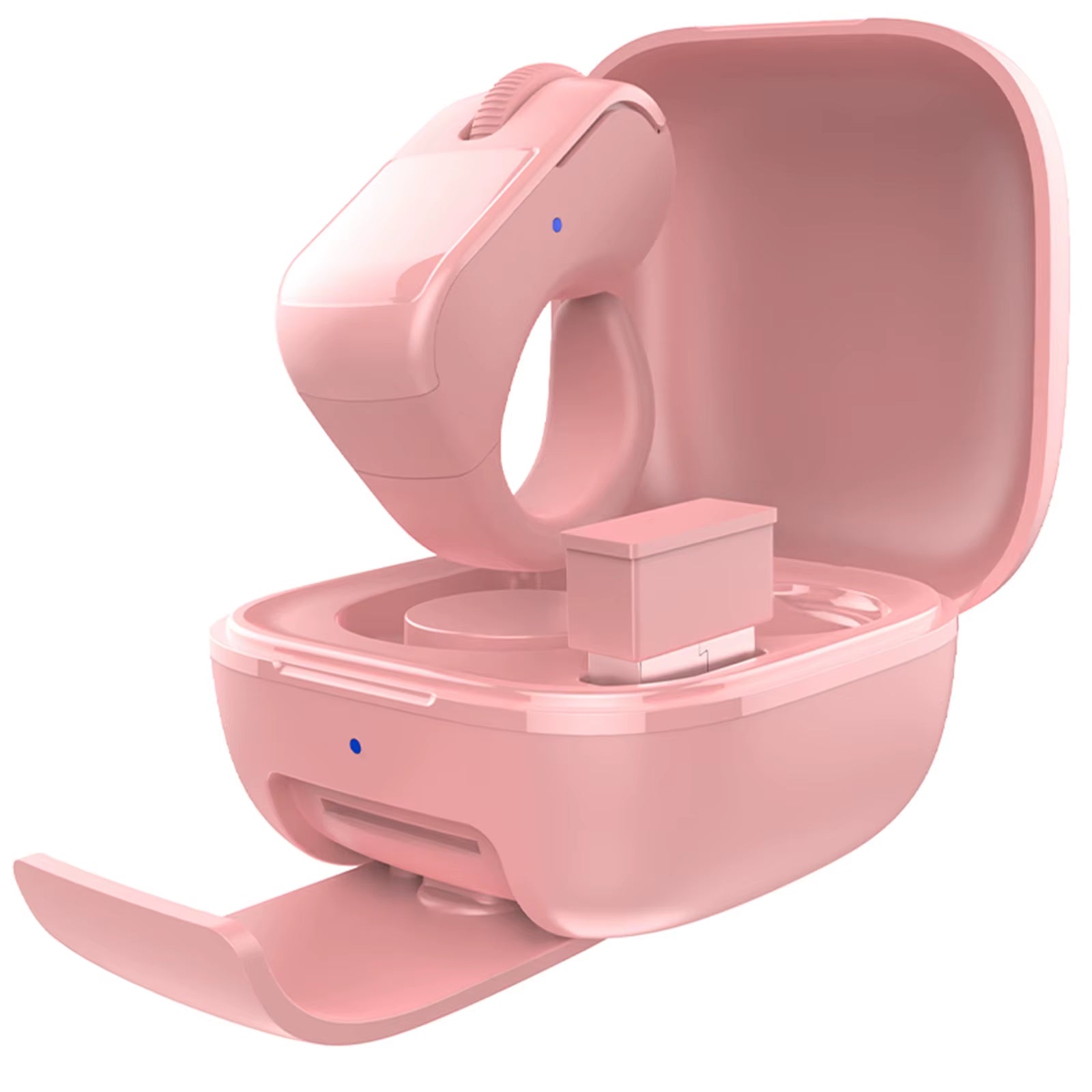 BT Air Finger Ring Mouse with a Touchpad Wireless Scroller Page Turner 2.4G Scrolling Ring for Iphone Ipad Android Ebook Reading