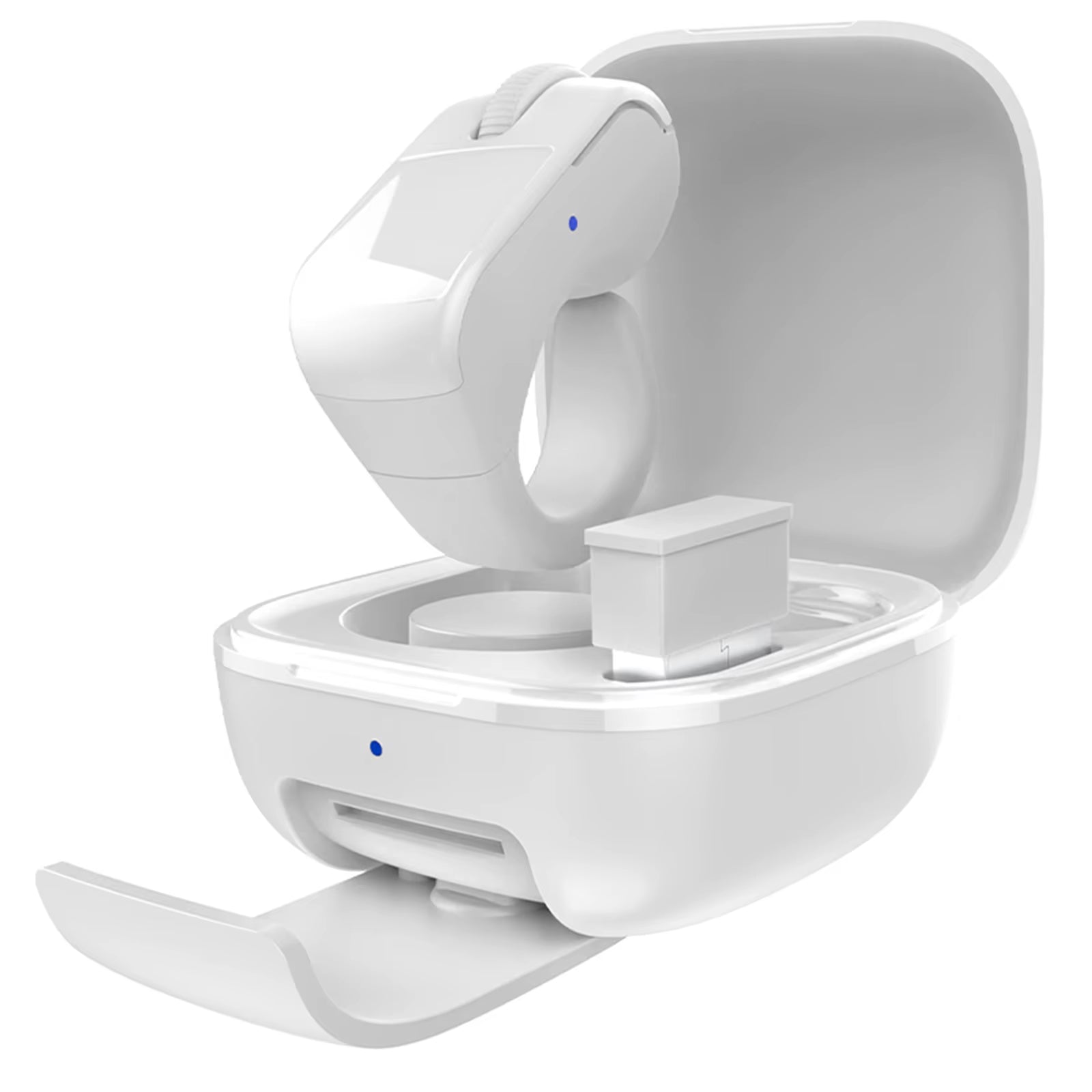 BT Air Finger Ring Mouse with a Touchpad Wireless Scroller Page Turner 2.4G Scrolling Ring for Iphone Ipad Android Ebook Reading