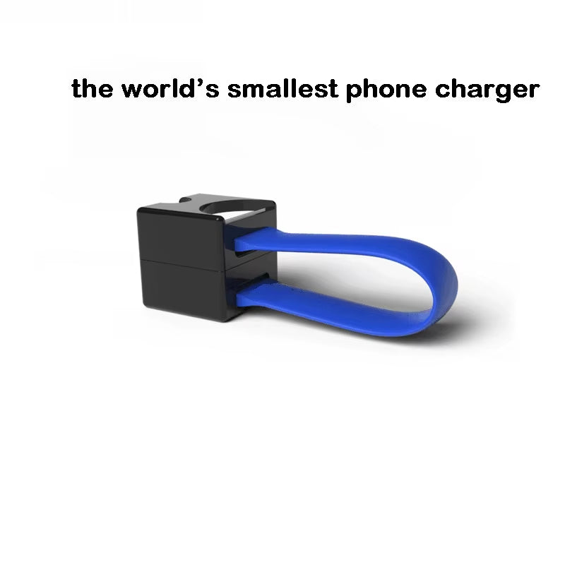 Universal Phone Emergency Charger Powered by 2Pcs Normal AA Batteries Mini Portable Phone Power Bank with Micro USB/ Type-C Plug