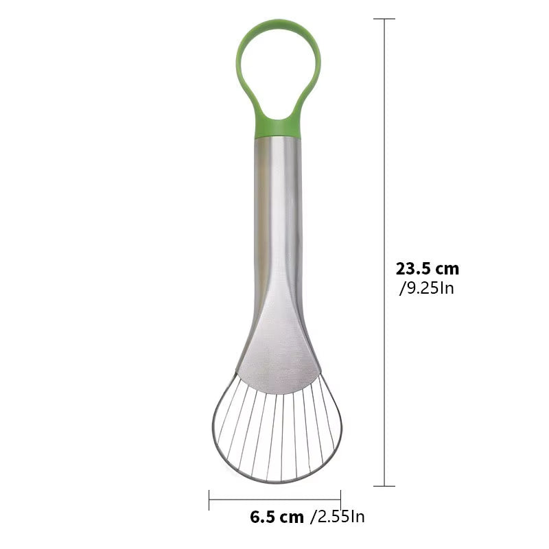 1PC Avocado Knife Cutting Fruit Artifacts Household Kitchen Gadgets Stainless Steel Knives Fruit Plate Slicing Tools Kitchen