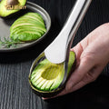 1PC Avocado Knife Cutting Fruit Artifacts Household Kitchen Gadgets Stainless Steel Knives Fruit Plate Slicing Tools Kitchen
